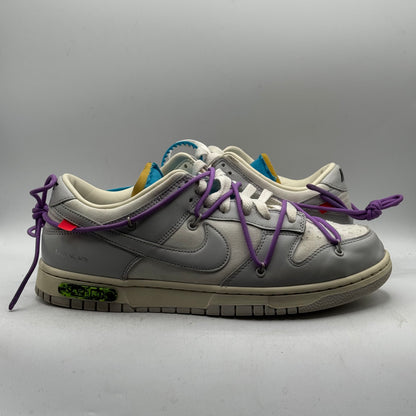 (USED) Nike Dunk Low Off-White Lot Size 10