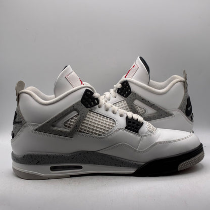 (USED) Jordan 4 White Cement (2025) Size 11