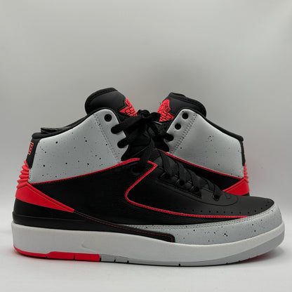 (USED) Jordan 2 Infrared Cement Size 10.5