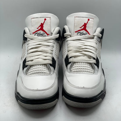 (Used) Jordan 4 White Cement (2025) Size 7