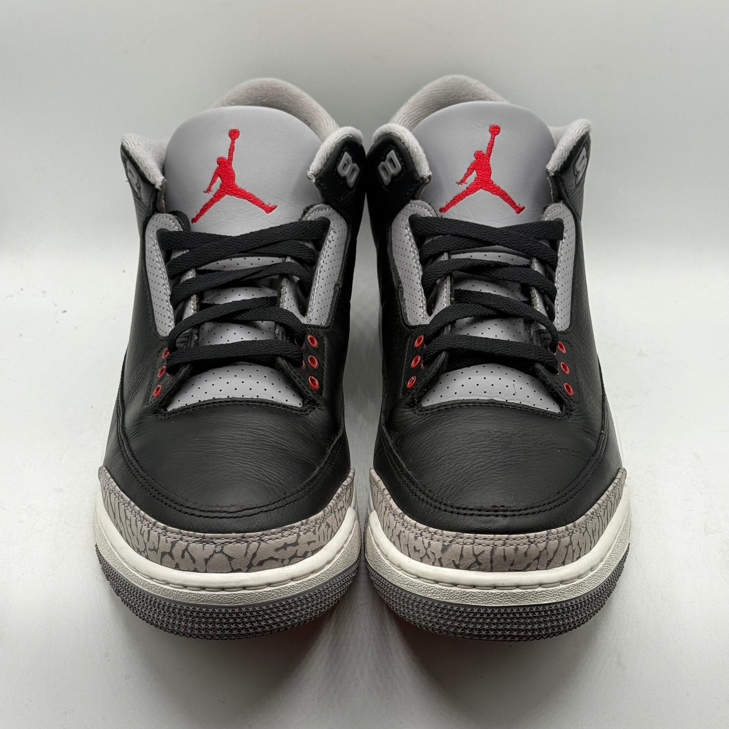 (Used) Jordan 3 Black Cement Size 12
