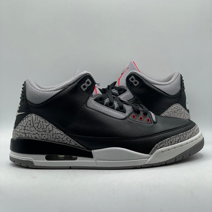 (USED) Jordan 3 Black Cement (2024) Size 10.5
