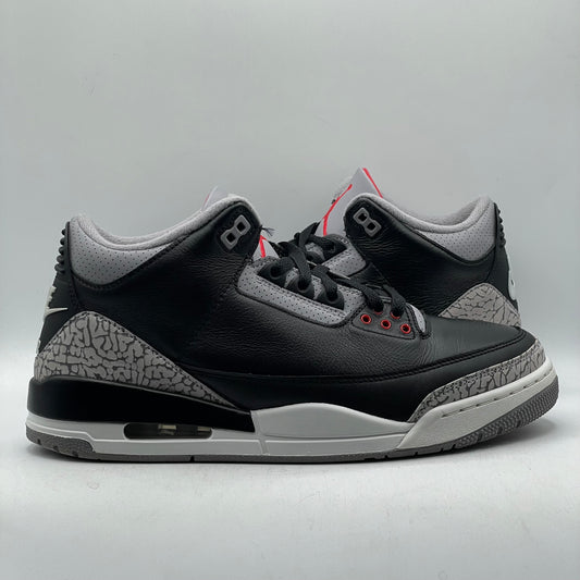 (USED) Jordan 3 Black Cement (2024) Size 10.5