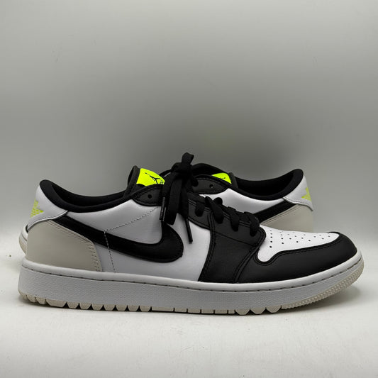 (Used No Box) Jordan 1 Low Golf Phantom Volt Size 10.5