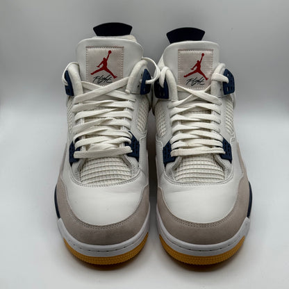 (USED) Jordan 4 SB Navy Size 14
