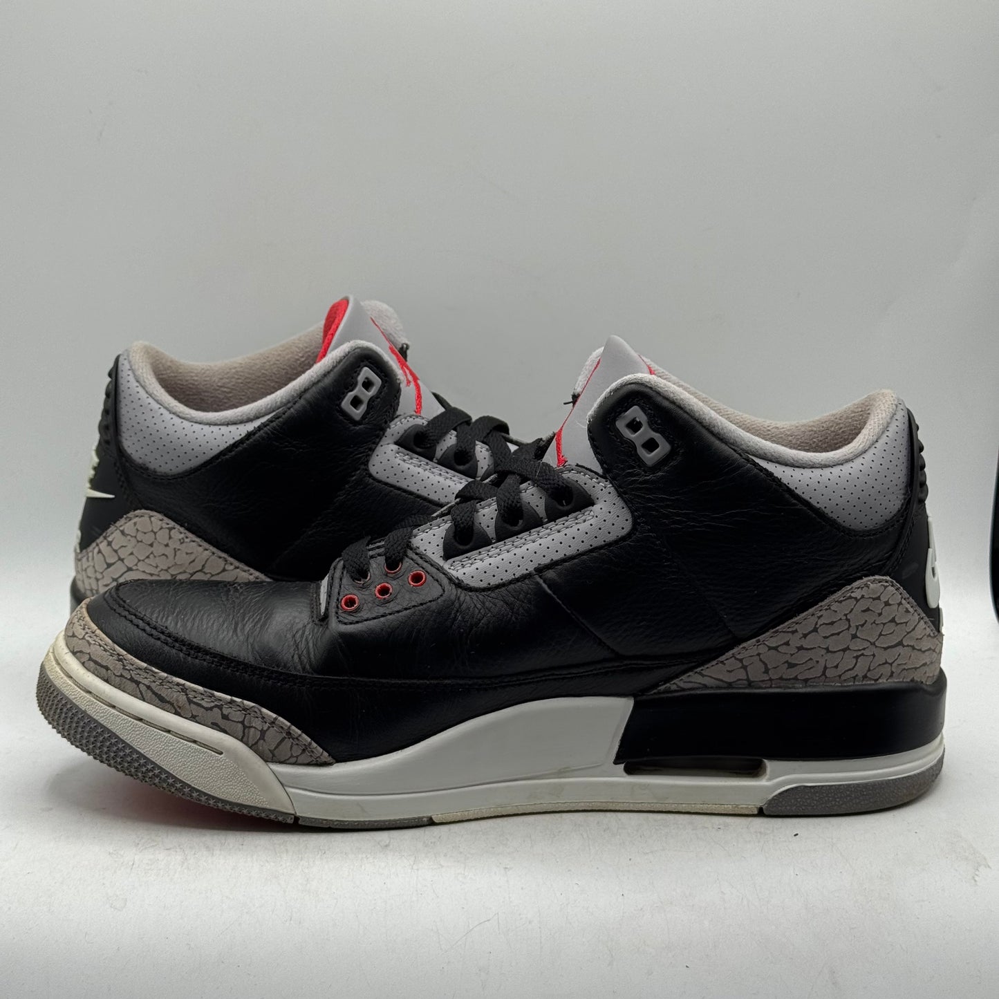 (Used No Box) Jordan 3 Black Cement (2024) Size 11