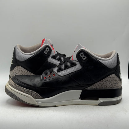 (Used No Box) Jordan 3 Black Cement (2024) Size 11