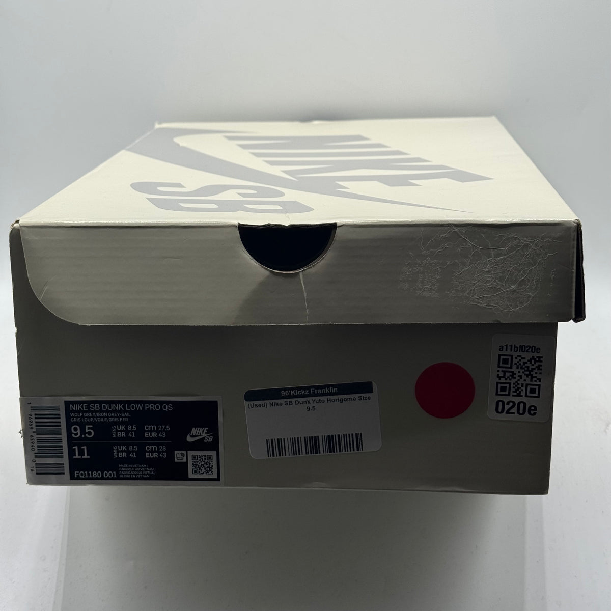 (Used) Nike SB Dunk Yuto Horigome Size 9.5