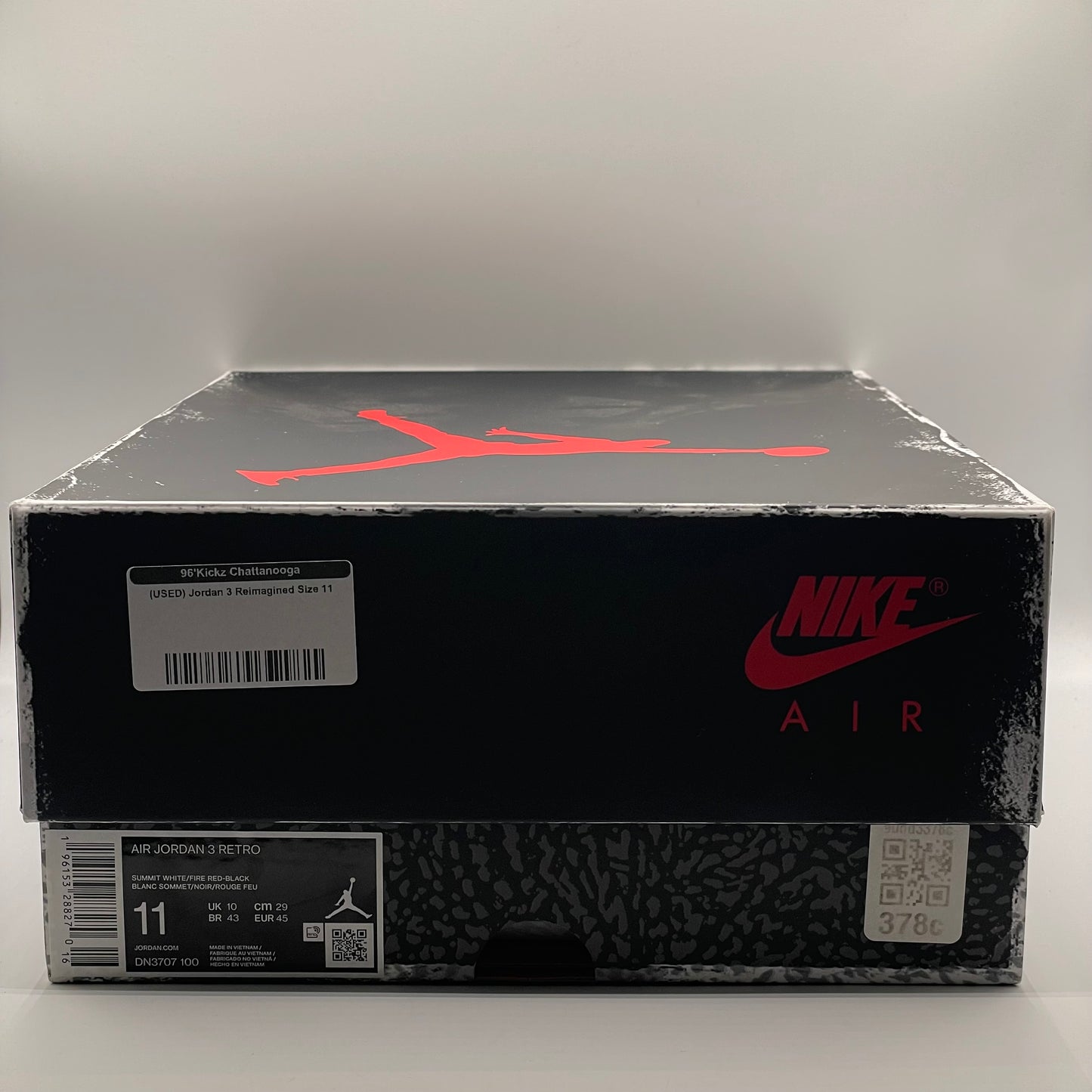 (USED) Jordan 3 Reimagined Size 11