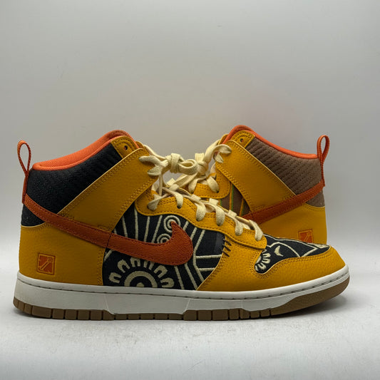 (Used) Nike Dunk High Somos Familia Size 9.5