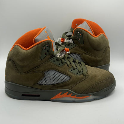 (USED, No Box) Jordan 5 Olive Size 10