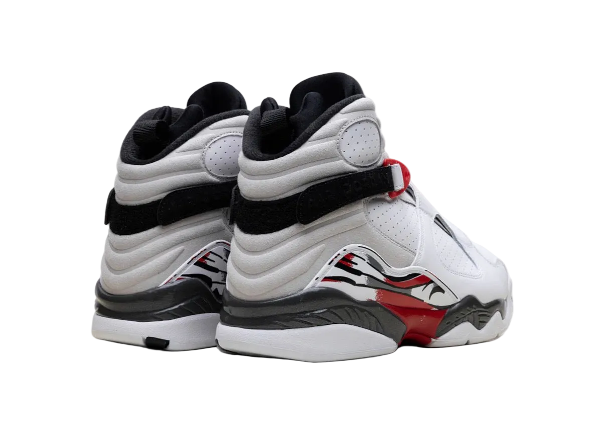 Jordan 8 White True Red