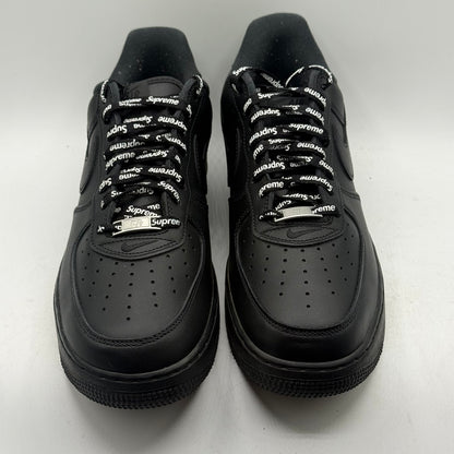 (Used) Nike Air Force 1 Supreme Black Size 10