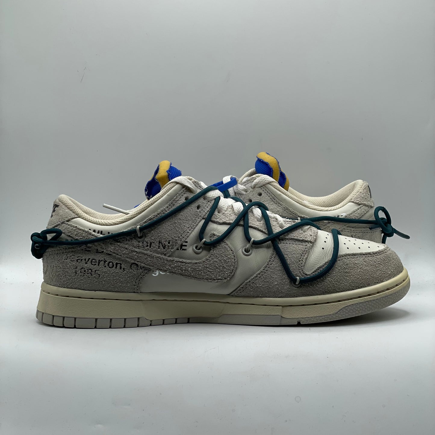 (USED) Nike Dunk Low Off-White Lot 16 Size 10.5