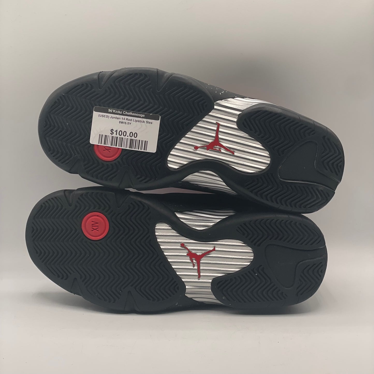 (USED) Jordan 14 Red Lipstick Size 8W/6.5Y