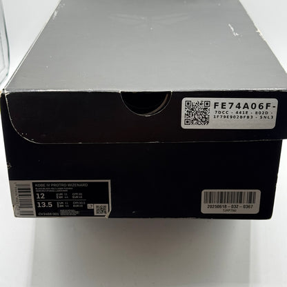 (Used) Nike Kobe 4 Wizenard Size 12