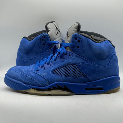 (USED) Jordan 5 Blue Suede Size 11.5