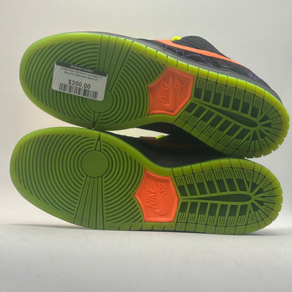 (USED) Nike SB Dunk Low Night of Mischief Halloween Size 9.5