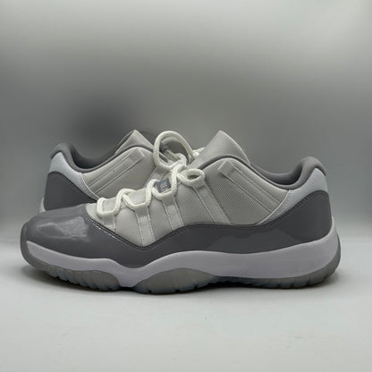 (USED) Jordan 11 Low Cement Grey Size 11.5