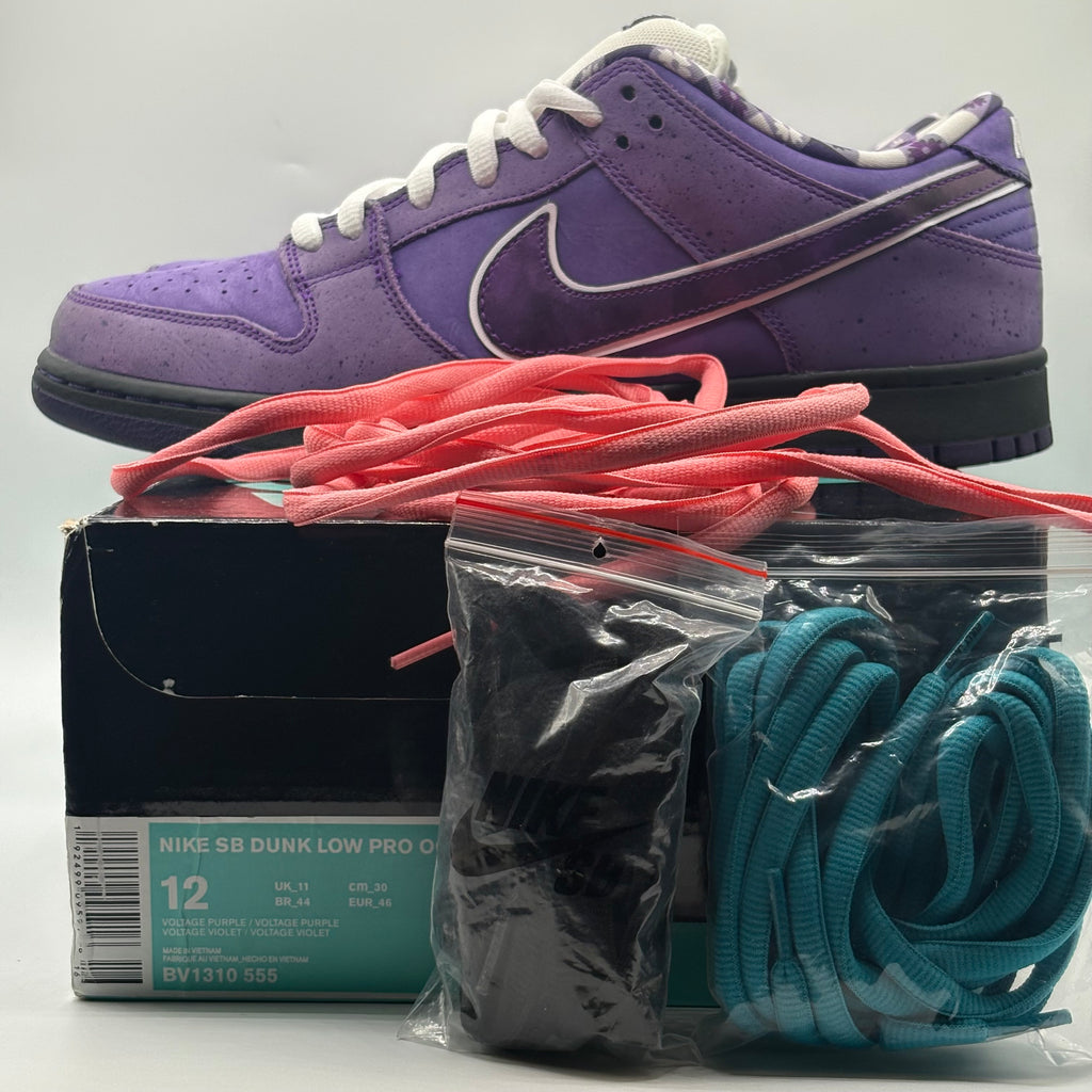 (Used) Nike SB Dunk Low Concepts Purple Lobster Size 12