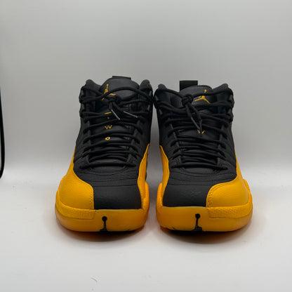 (Used) Jordan 12 Black University Gold Size 8