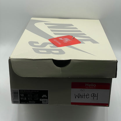(Used) Nike SB Dunk Supreme 94 White Size 10
