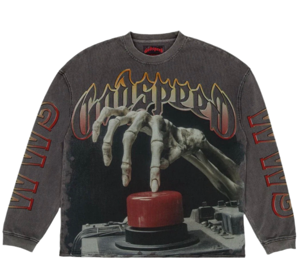 GodSpeed Code Red T-shirt (Black Wash)