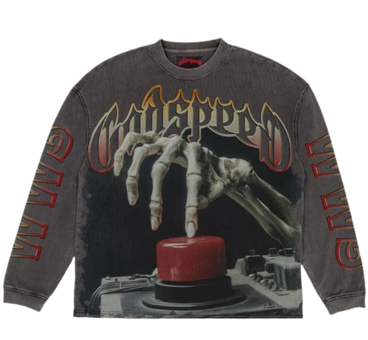 GodSpeed Code Red T-shirt (Black Wash)