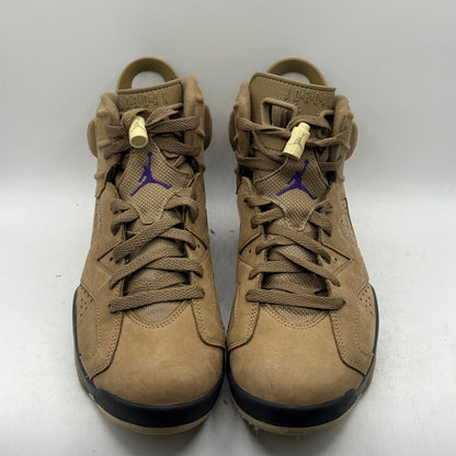 (Used No Box) Jordan 6 Gore-Tex Brown Kelp Size 10W/8.5M