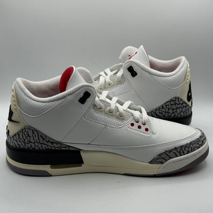 (USED) Jordan 3 White Cement Reimagined Size 11