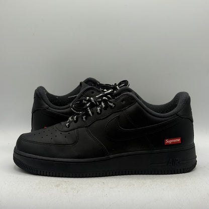 (Used No Box) Nike Air Force 1 Supreme Black Size 8.5
