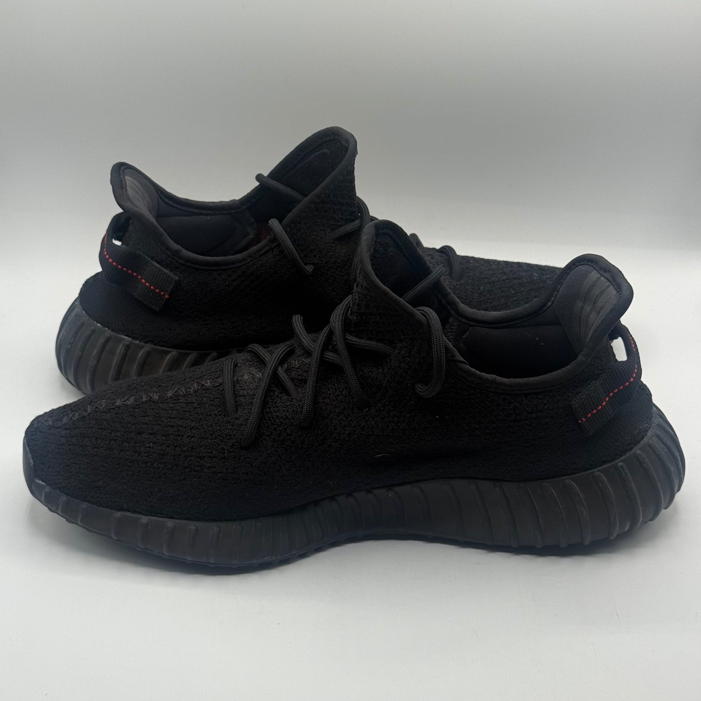 (USED) Yeezy Boost 350 V2 Black Red Size 12