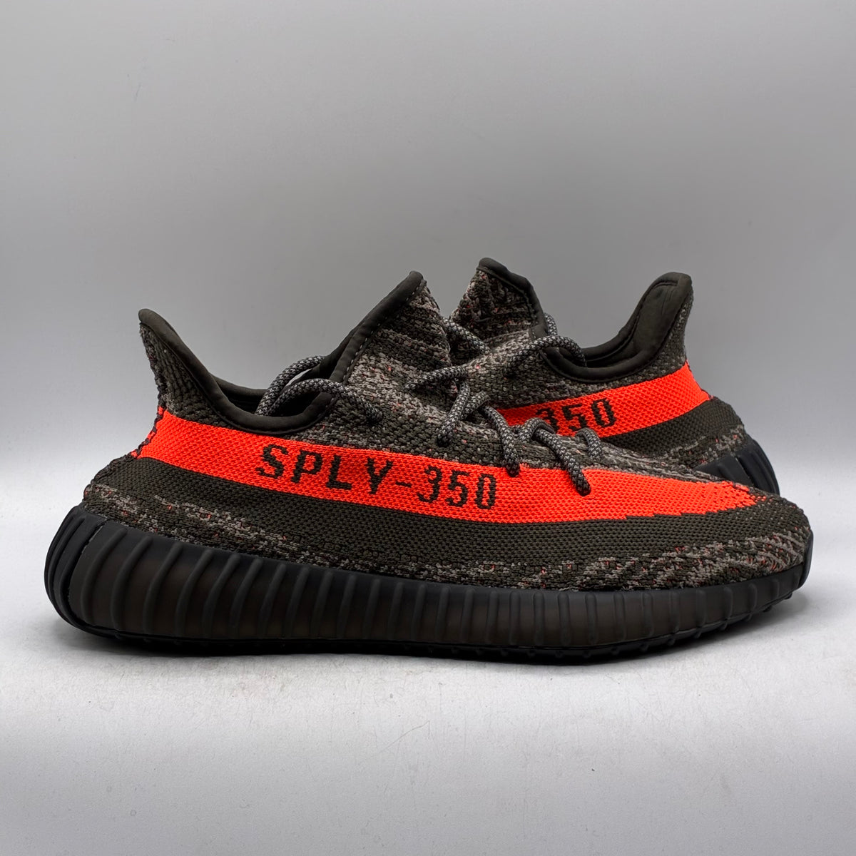 (USED REP BOX) Adidas Yeezy 350 V2 Carbon Beluga Size 8.5