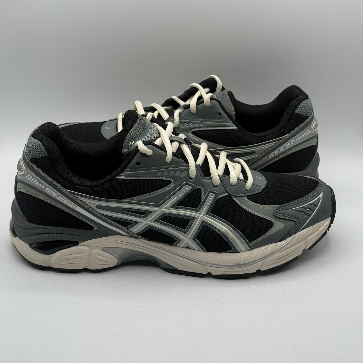 (USED) Asics GT - 2160 Black Seal Grey Size 9
