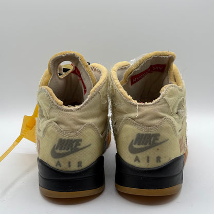 (Used) Jordan 5 Off-White Sail Size 8