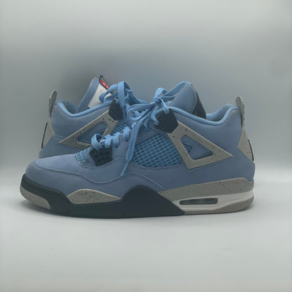 (USED) Jordan 4 University Blue Size 10.5