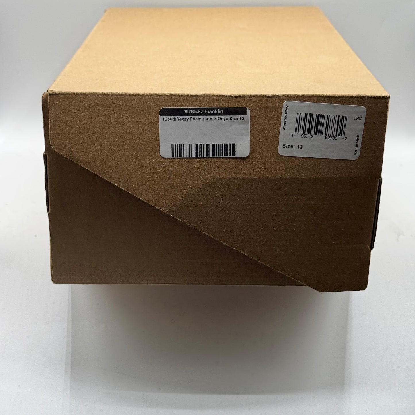(Used) Yeezy Foam runner Onyx Size 12