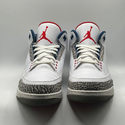 (Used No Box) Jordan 3 True Blue (2017) Size 15