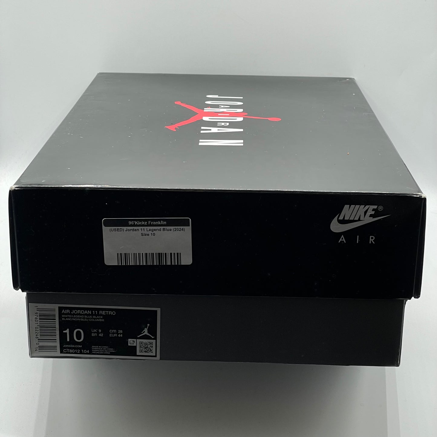 (USED) Jordan 11 Legend Blue (2024) Size 10