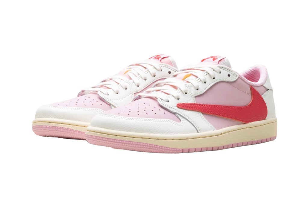 Jordan 1 Retro Low OG SP Travis Scott Sail Tropical Pink