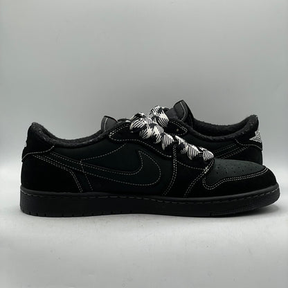 (USED) Jordan 1 Low Travis Scott Black Phantom Size 11