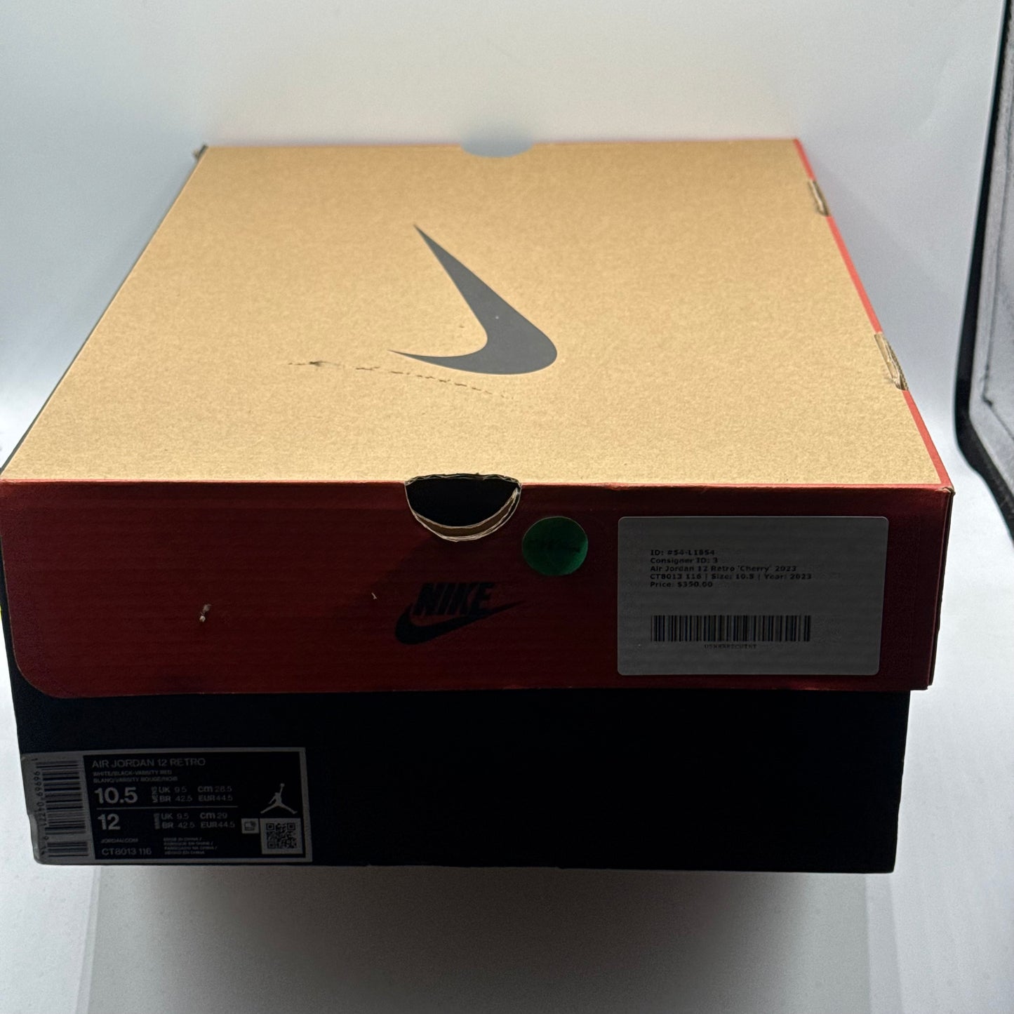 (Used) Jordan 12 Cherry Size 10.5