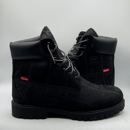 (USED) Timberland 6" Boot Supreme Black Size 9