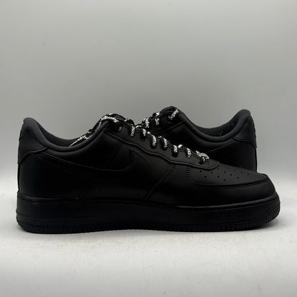 (Used) Nike Air Force 1 Supreme Black Size 10