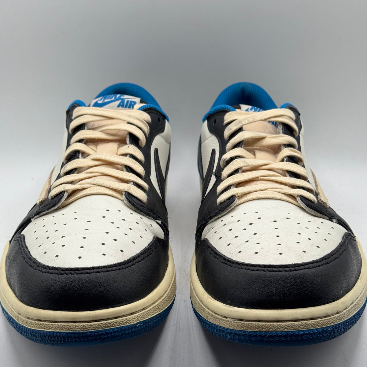 (USED Rep Box) Jordan 1 Low Travis Scott SP Fragment Size 13
