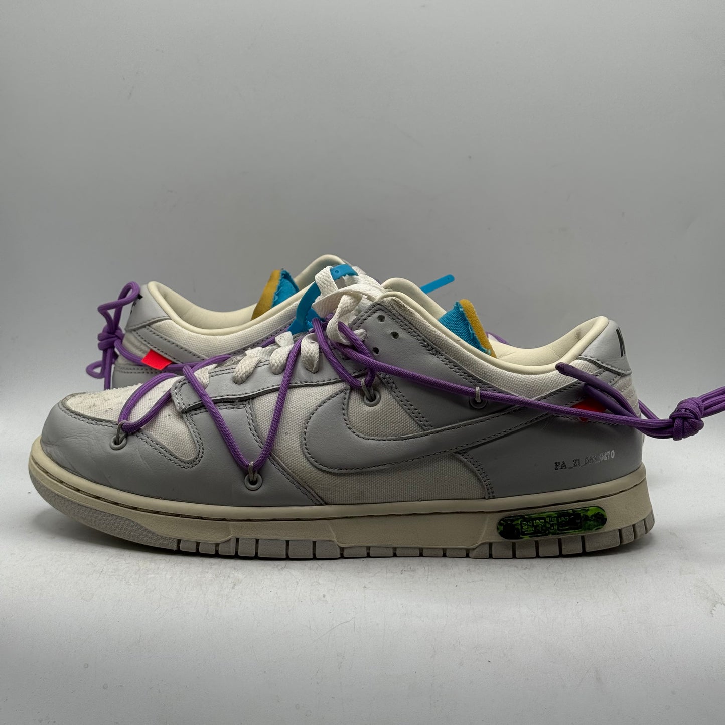 (USED) Nike Dunk Low Off-White Lot Size 10