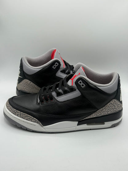 (USED) Jordan 3 Black Cement Size 11