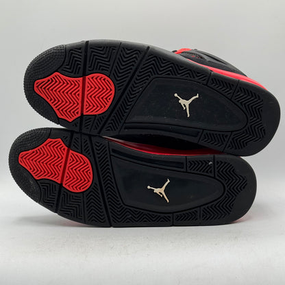 (USED NO BOX) Jordan 4 Red Thunder Size 9.5