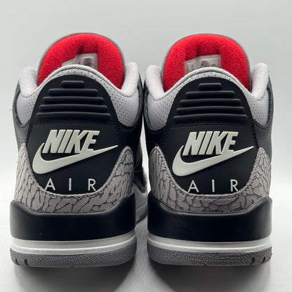 (USED) Jordan 3 Black Cement Size 10