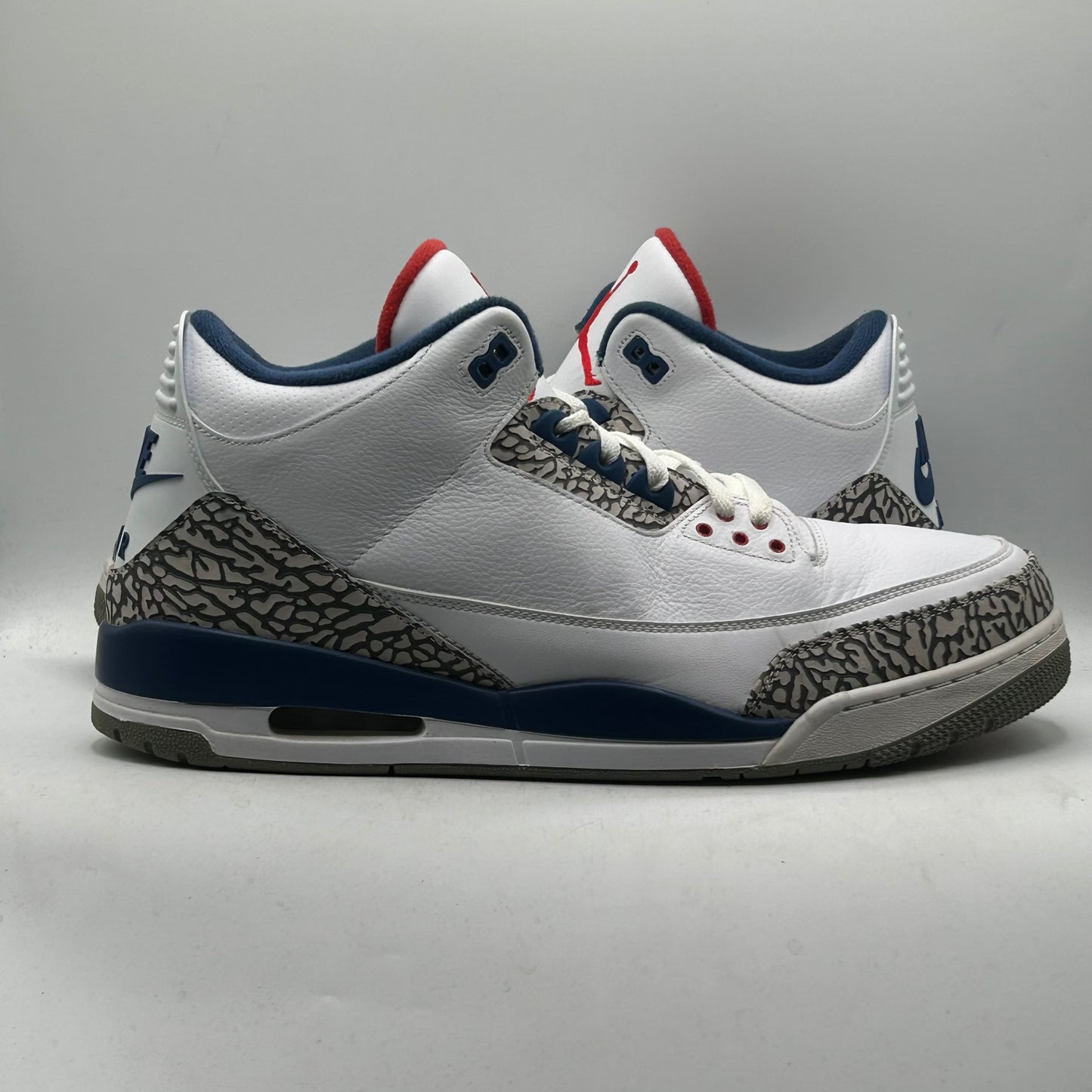 (Used No Box) Jordan 3 True Blue (2017) Size 15
